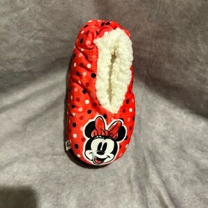Disney Minnie Mouse Red Polka Dot Slippers